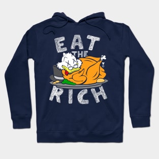 EAT THE RICH DUCK by TaizTeez Hoodie